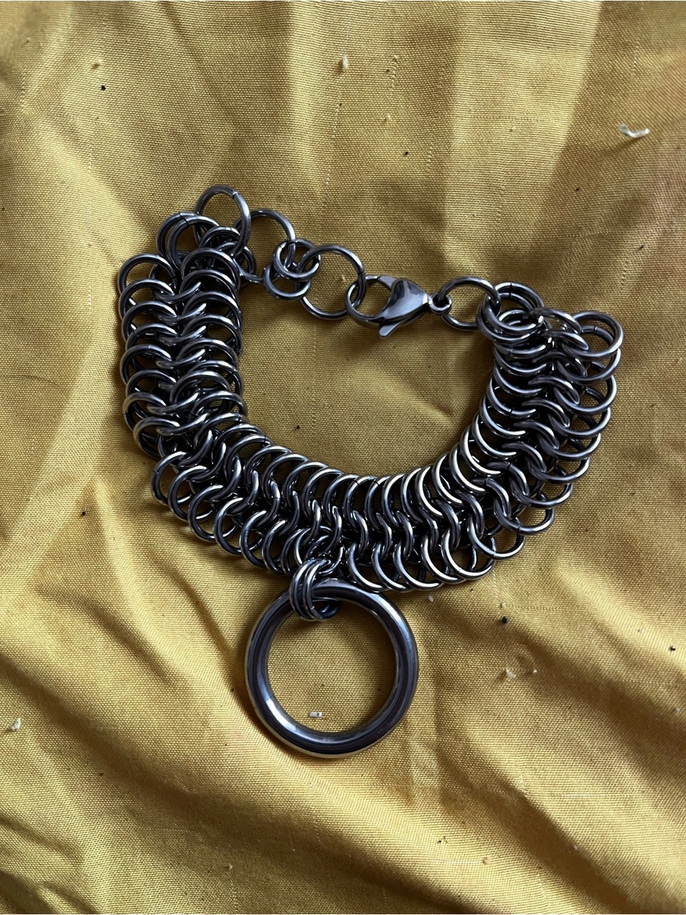 Empty Funeral Chainmail Chunky Bracelet
